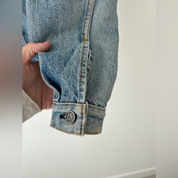 Levi’s vintage 80s 90s  distressed denim  trucker jacket - Picture 6 of 13